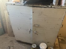 Tan Metal Storage in Alamogordo, New Mexico