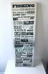 Wall Art with Fishing Theme! in Beaufort, South Carolina