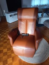 Vibrating Leather Recliner for Sale in Ramstein, Germany