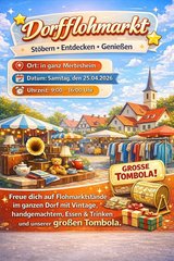 Large Village Flea Market in Ramstein, Germany