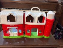 Fisher Price Little People Farm Barn Silo Tested Works Door Open Trigger Sound-NO ANIMALS included in Aurora, Illinois