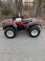 Suzuki quad master 500 cc 4x4 liquid cooled engine motor runs good nice machine in Oswego, Illinois
