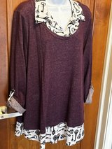 Style & Co. “Key to My Heart” Layered Look Lightweight Sweater in St. Charles, Illinois