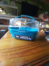 Pets at Home small pet carrier (blue) in Lakenheath, UK