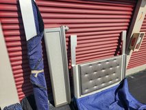 Queen size bed frame with rails in Camp Lejeune, North Carolina