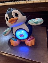 fisher price linkimals cool beats penguin interactive music learning toy in Joliet, Illinois