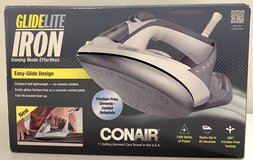 New! Conair GlideLite 1200W Steam Iron - Model: GI105 in Naperville, Illinois