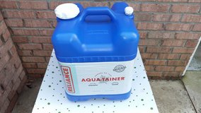 AQUATAINER PLASTIC 7 GALLON WATER BOTTLE WITH HIDEAWAY SPIGOT in Warner Robins, Georgia
