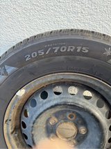 4 Great Tourador 205/70R 15 tires w/rim in Ramstein, Germany