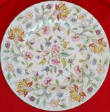 English Minton fine china plate in Okinawa, Japan