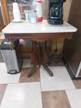 Eastlake style marble top table in Fort Leonard Wood, Missouri