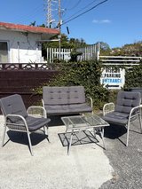 Garden table & chair set in Okinawa, Japan
