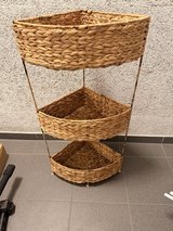 Wicker shelving tower in Wiesbaden, GE