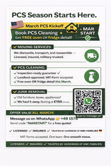 PCSing soon? Let our professional team take the stress off your shoulders. in Ramstein, Germany