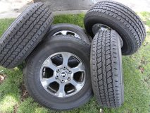 5 Wheels, 17" Rims, tires, 6 Lug off 2022 Ford Bronco, Tire wheel set in Camp Pendleton, California
