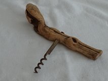 antique corkscrew,winebottle-opener - real wine-wood in Ramstein, Germany