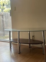 3 Set Glass table and 2 glass coffee tables in Travis AFB, California