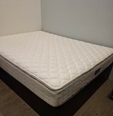 Queen size Serta Perfect Sleeper Essentials mattress (always used a mattress topper/protector) in Okinawa, Japan