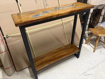 Epoxy resin console table in Okinawa, Japan