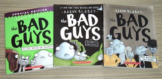 Set of 3 The Bad Guys Chapter Series Graphic Novel Books in Plainfield, Illinois