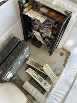 old TVs VCRs etc. in Yucca Valley, California
