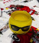 Cute smiley face jar in Alamogordo, New Mexico