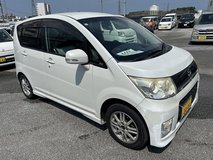JCI 2026 NOV 2010 Daihatsu Move Custom Yellow Plate Kei Car in Okinawa, Japan