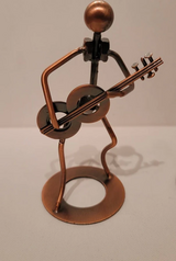 Metal Copper Musician Figurines. Set Of 3 in Kingwood, Texas