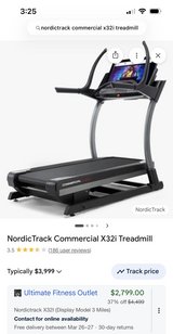 Nordictrack Commercial X31i Treadmill in Houston, Texas