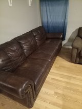 Brown couch in Houston, Texas