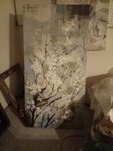 Blue flower painting in Spring, Texas