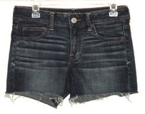 (1) American Eagle Super Stretch Cutoff Denim Jean Shorts Woman's 6 in Lackland AFB, Texas