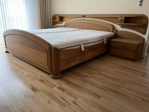 Complete bedroom set in natural solid oak in Ramstein, Germany