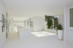 Exceptional, partially furnished penthouse loft in Stuttgart's popular western district in Stuttgart, GE