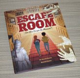 Escape Room Can You Escape the Museum Press Out Mystery Puzzle Book Hard Cover in Bolingbrook, Illinois