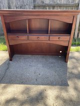 Solid wood Hutch Lighted 3 Drawers in Kingwood, Texas