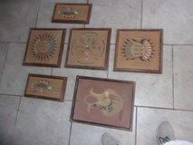 Sand Paintings by (Sherman) Navajo  Hopi in Alamogordo, New Mexico