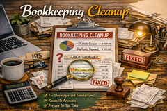 Bookkeeping Cleanup Service in Greensboro, North Carolina