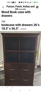 Wood bookcase in Stuttgart, GE