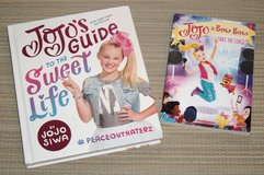 Lot of 2 Jojo Siwa Books Jojo's Guide to the Sweet Life Hard Cover Siwanatorz in Yorkville, Illinois