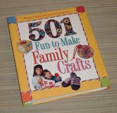 Vintage 2001 501 Fun-To-Make Family Crafts Hard Cover Spiral Bound Book in Joliet, Illinois