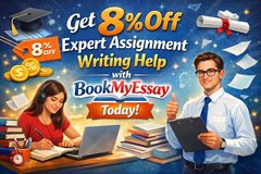 Get 8% Off Expert Assignment Writing Help with BookMyEssay Today in Naperville, Illinois