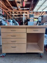 5 Drawer Mobile Workbench (very sturdy) in 29 Palms, California