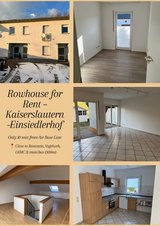 Rowhouse Kaiserslautern-Einsiedlerhof 10min from Airbase Gate in Ramstein, Germany