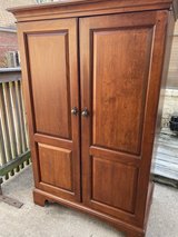 Large Lexington Armoire Chest Cabinet Dresser Solid Wood in Kingwood, Texas