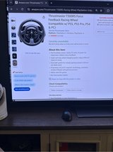 Thrustmaster T300RS Wheel and base (Does not include pedals) in Okinawa, Japan