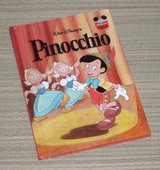 Vintage 2000 Walt Disney's Pinocchio Hard Cover Book in Morris, Illinois