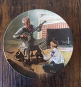 Norman Rocjwell "The Banjo Plaer" Plate in 29 Palms, California