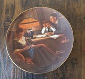Norman Rockwell " Father's Help Plate" in 29 Palms, California
