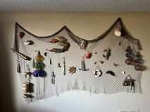 Fish net with nautical decorations in Bolingbrook, Illinois